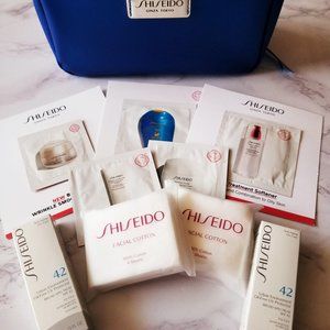 Shiseido Bag + 9 pieces